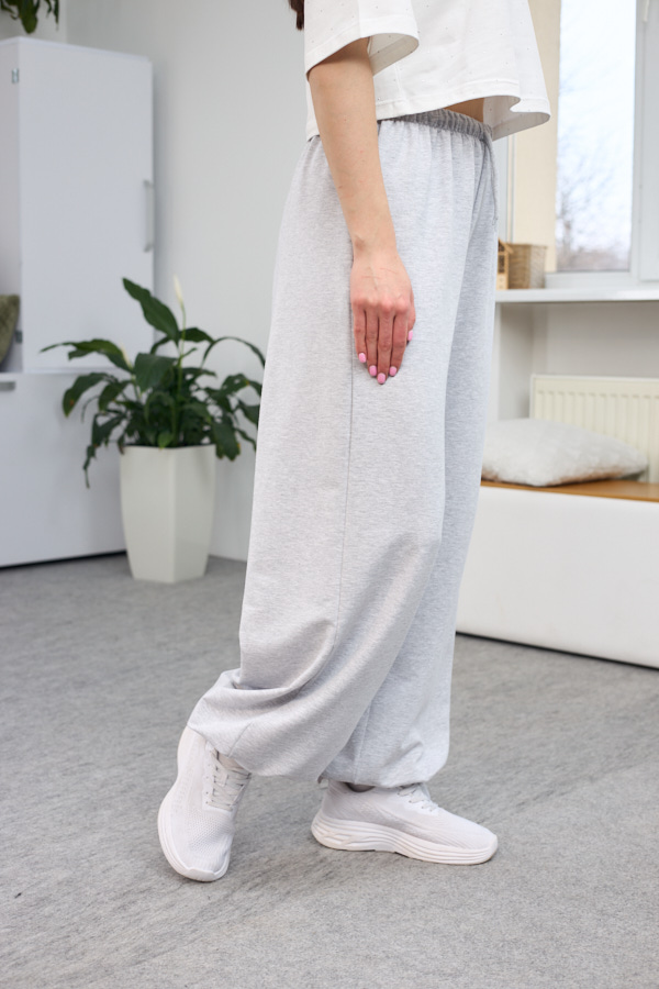 Штани 26.2914 н Трикотаж двухнитка, колір Меланж, 40(XS), 42(S), 44(М)