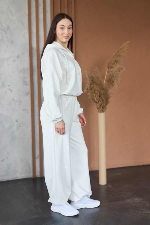 Костюм 26.2925 н Трикотаж двухнитка, колір Молочний, 40(XS), 42(S), 44(М)