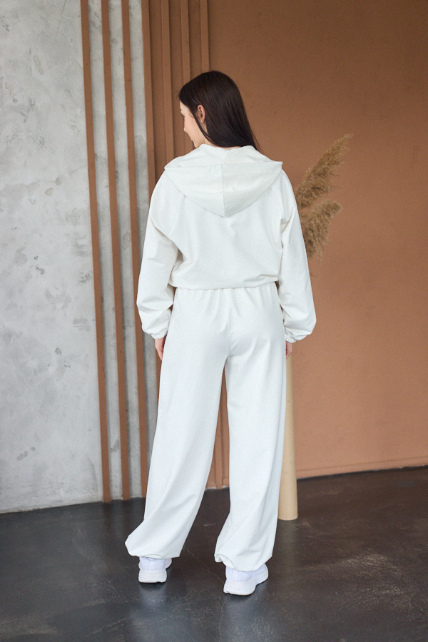 Костюм 26.2925 н Трикотаж двухнитка, колір Молочний, 40(XS), 42(S), 44(М)