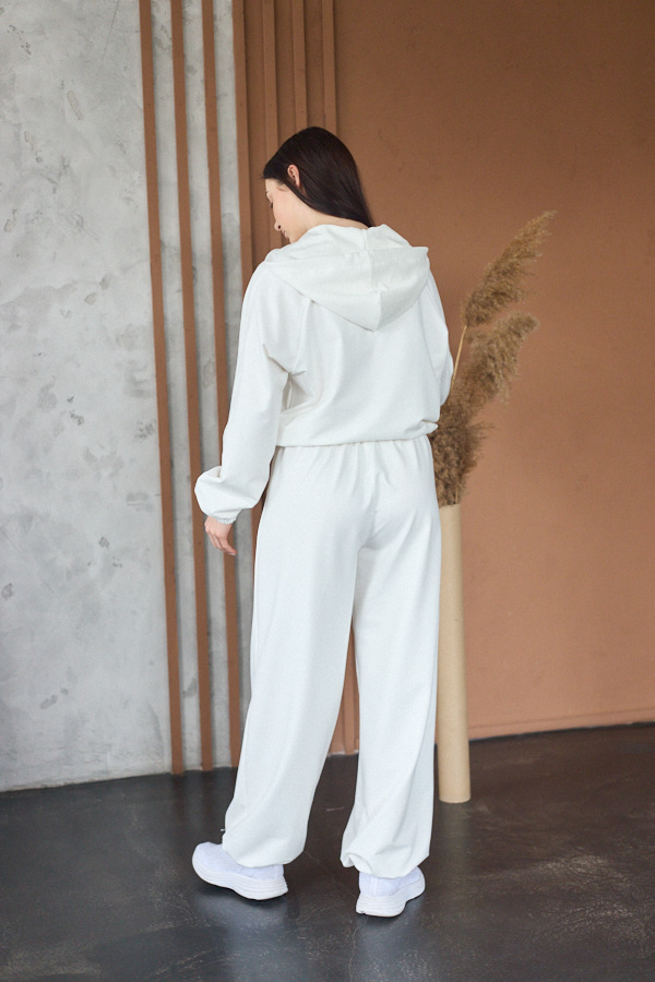 Костюм 26.2925 н Трикотаж двухнитка, колір Молочний, 40(XS), 42(S), 44(М)