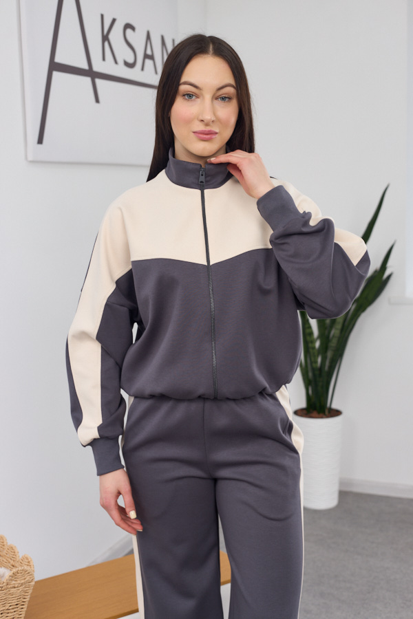 Костюм 26.2876 н Дабл фейс, колір Графіт, 40(XS), 42(S), 44(М)