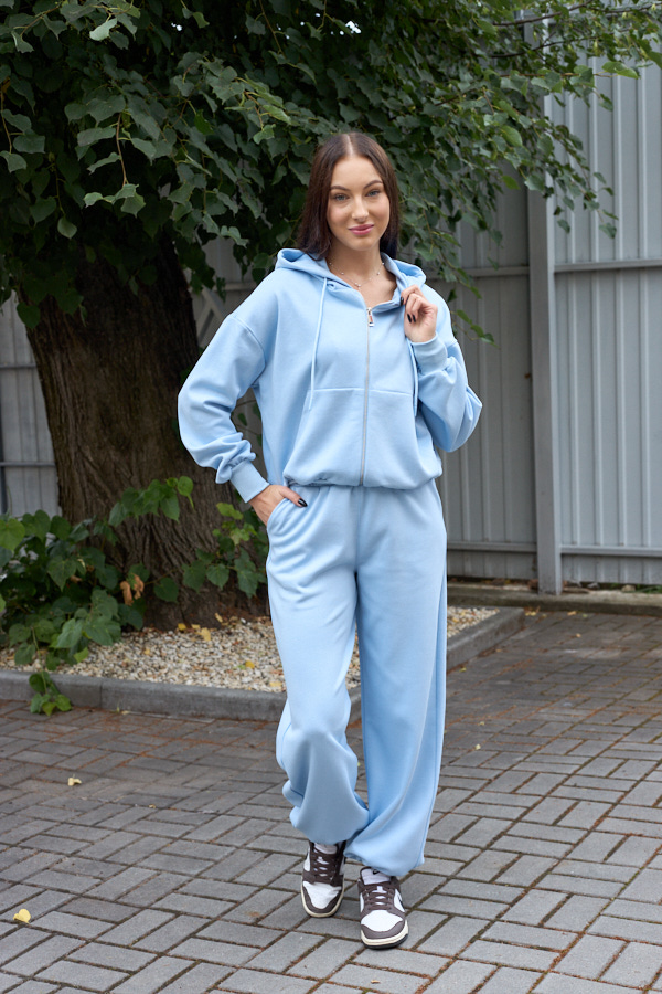 Костюм 26.3015 н Костюмна лакоста, колір Блакитний, 40(XS), 42(S), 44(М)
