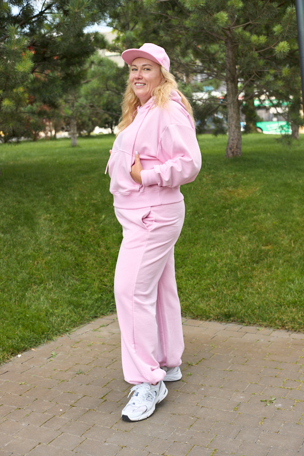 Костюм 26.3028 б Трикотаж петля, колір Рожевий, 46(L), 48(XL)